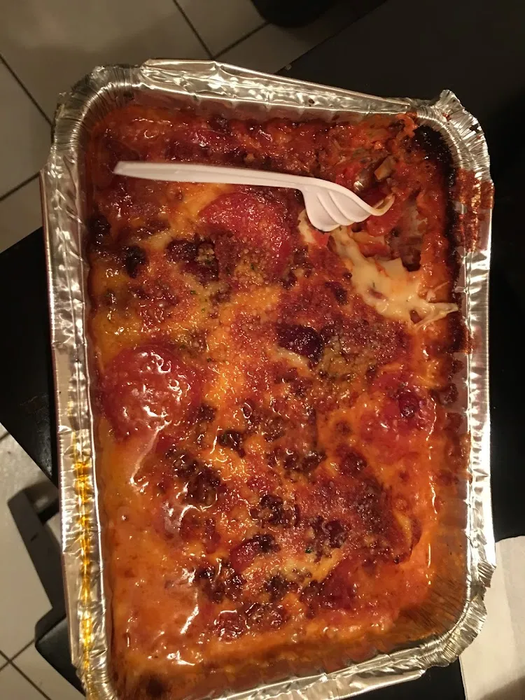N E D's - Veggie Red Sauce Lasagna